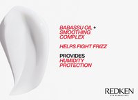 Frizz Dismiss mask deeply cleanses hair, and removes impurities - Redken India